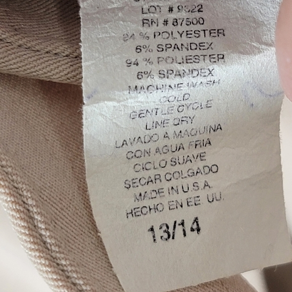 Alyn Paige Light Tan Slacks - Picture 6 of 9